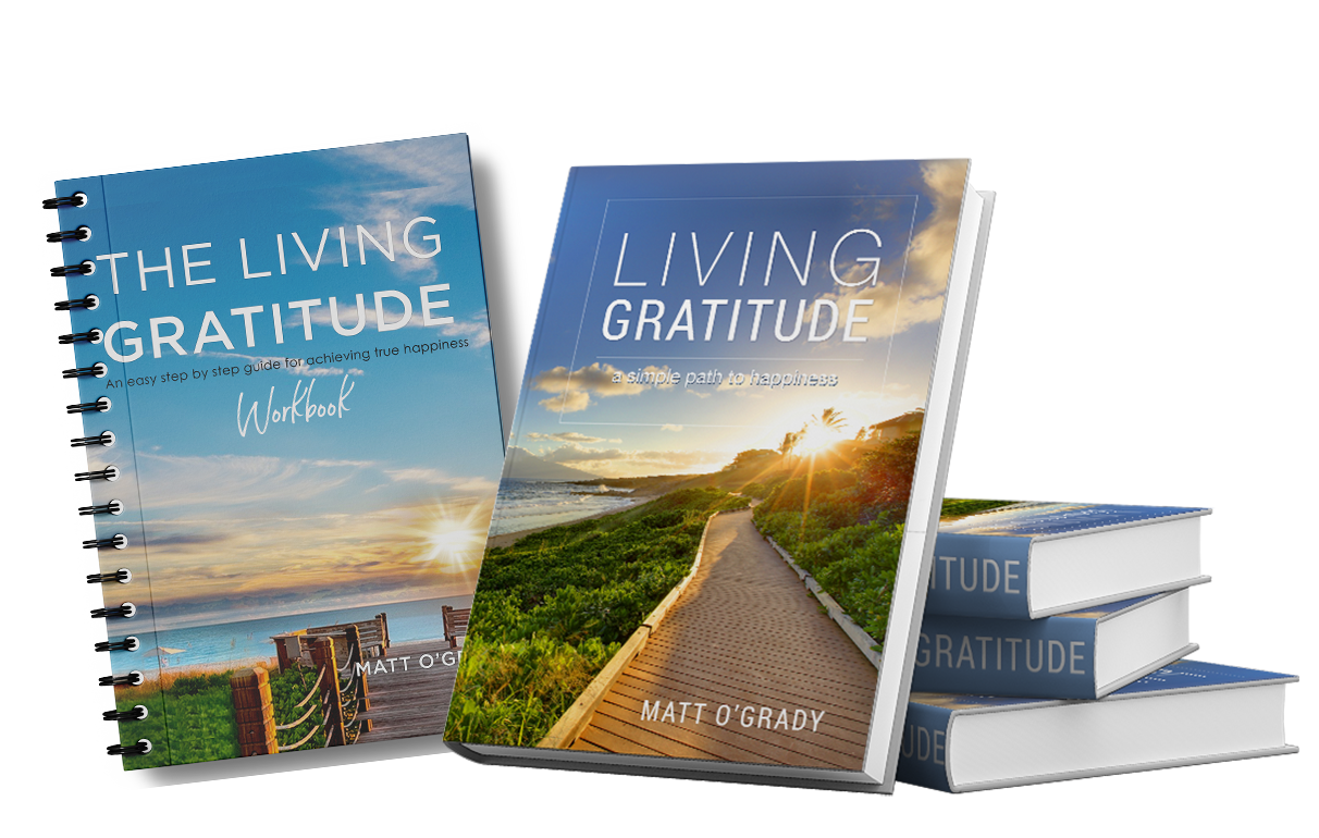 the living gratitude book workbook mockup